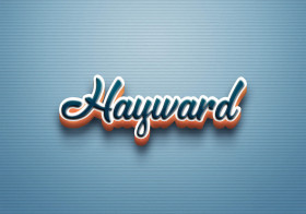 Cursive Name DP: Hayward