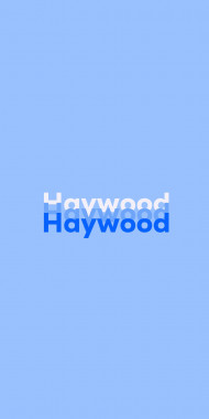 Name DP: Haywood