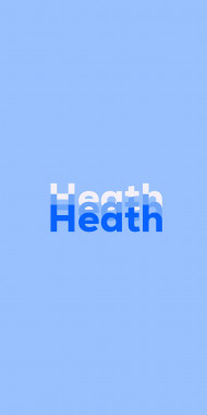 Name DP: Heath