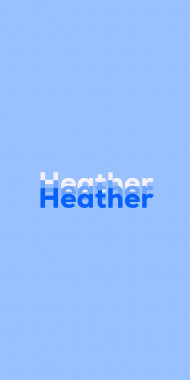 Name DP: Heather
