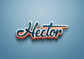 Cursive Name DP: Hector