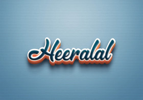 Cursive Name DP: Heeralal
