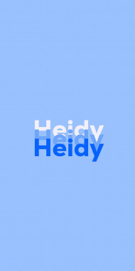 Name DP: Heidy