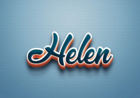 Cursive Name DP: Helen