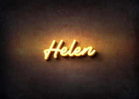Glow Name Profile Picture for Helen