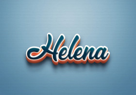 Cursive Name DP: Helena