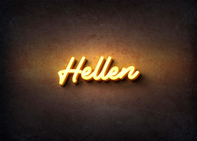 Glow Name Profile Picture for Hellen
