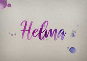 Helma Watercolor Name DP