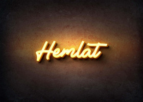 Glow Name Profile Picture for Hemlat