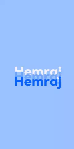 Name DP: Hemraj
