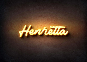 Glow Name Profile Picture for Henretta