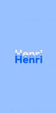 Name DP: Henri