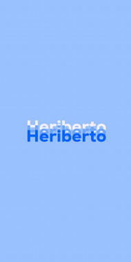 Name DP: Heriberto