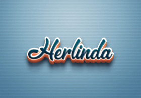 Cursive Name DP: Herlinda