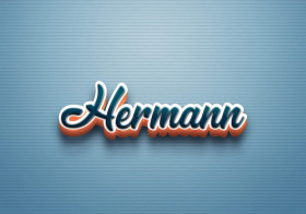 Cursive Name DP: Hermann