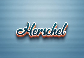 Cursive Name DP: Herschel
