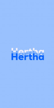 Name DP: Hertha