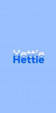 Name DP: Hettie