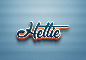 Cursive Name DP: Hettie