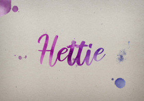 Hettie Watercolor Name DP
