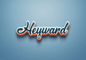 Cursive Name DP: Heyward