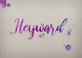 Heyward Watercolor Name DP