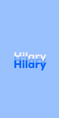 Name DP: Hilary