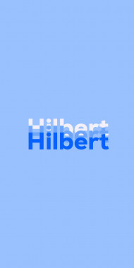 Name DP: Hilbert