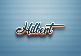 Cursive Name DP: Hilbert