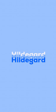 Name DP: Hildegard