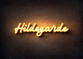 Glow Name Profile Picture for Hildegarde