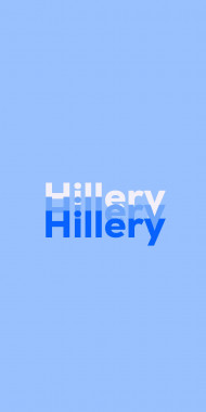 Name DP: Hillery