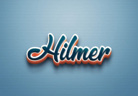 Cursive Name DP: Hilmer
