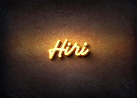 Glow Name Profile Picture for Hiri