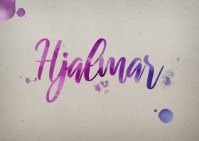 Hjalmar Watercolor Name DP