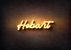 Glow Name Profile Picture for Hobart