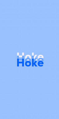 Name DP: Hoke