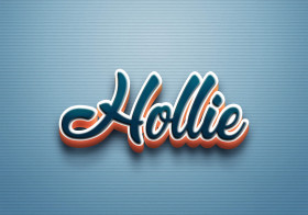 Cursive Name DP: Hollie