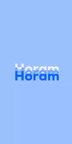 Name DP: Horam