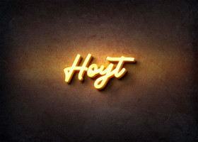 Glow Name Profile Picture for Hoyt