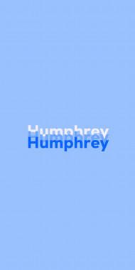 Name DP: Humphrey