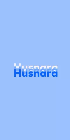 Name DP: Husnara