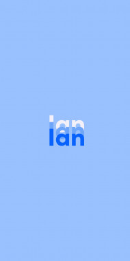 Name DP: Ian
