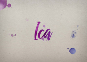 Ica Watercolor Name DP