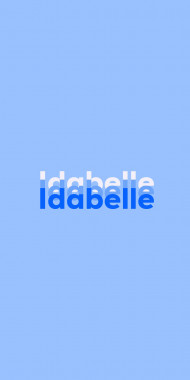 Name DP: Idabelle