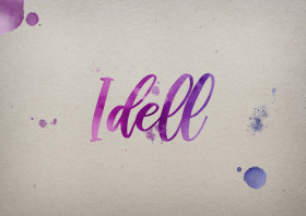 Idell Watercolor Name DP