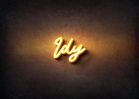Glow Name Profile Picture for Idy