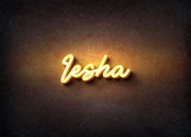 Glow Name Profile Picture for Iesha