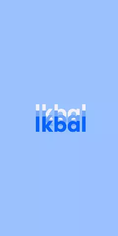 Name DP: Ikbal