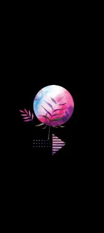 Illustrations Amoled Wallpaper with Pink, Graphic design & Darkness